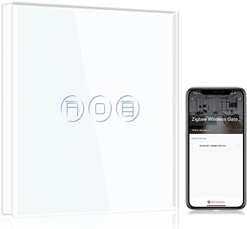 Interrupteur WiFi Intelligent BSEED - 2 Gang 1 Voie, Compatible Alexa/Google Home, Installation Sans Neutre - 11