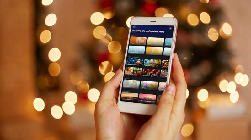 10 nouvelles scènes de Noël dans l'app Philips Hue