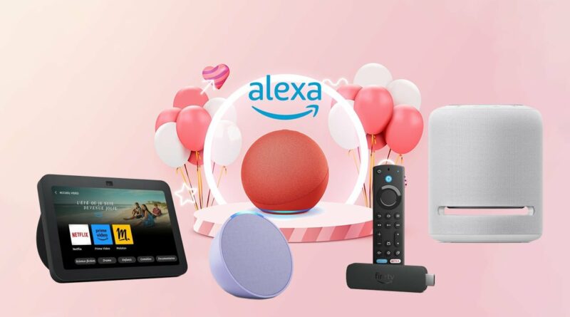 Petits prix sur les appareils Alexa, Echo et Fire TV pour la Saint-Valentin – Les Alexiens